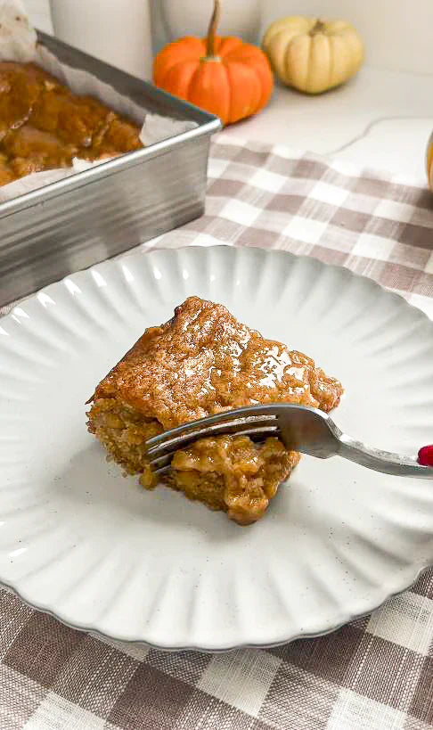 Maple Glazed Apple Blondies Recipe – No Sugar Added