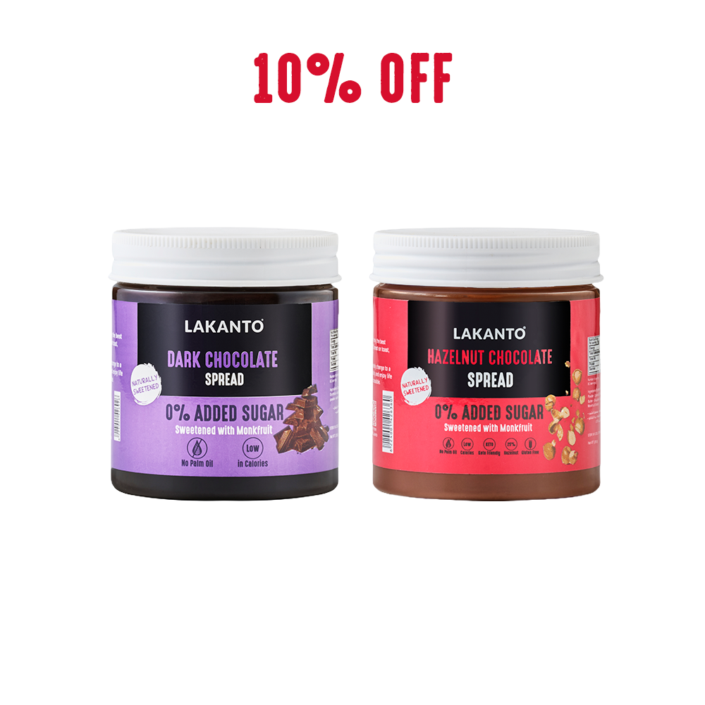 Lakanto Chocolate Spread Duo Sweetened with Monk Fruit