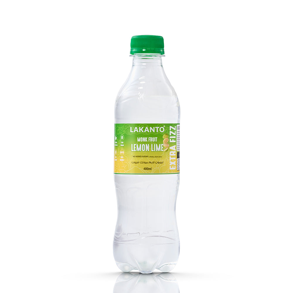 Lakanto Naturally Sweetened Lemon Lime With Monkfruit - 400 ml