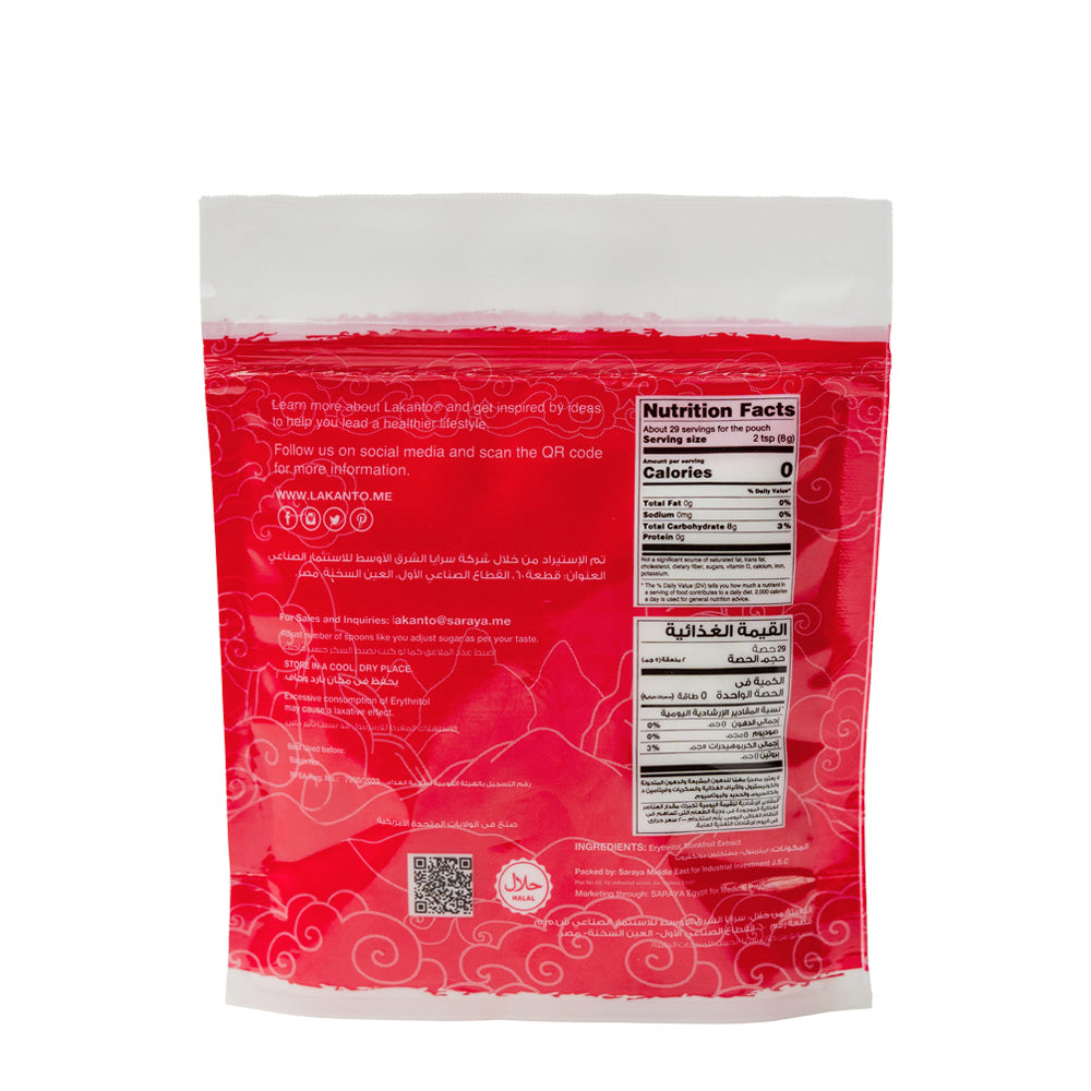 Lakanto Classic Monk Fruit and Erythritol Sweetener - 235g