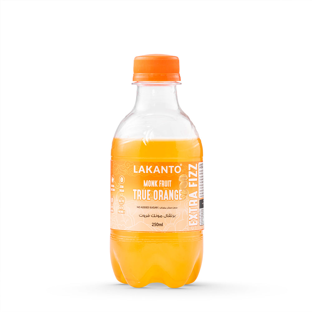Lakanto Naturally Sweetened True Orange With Monkfruit - 250 ml