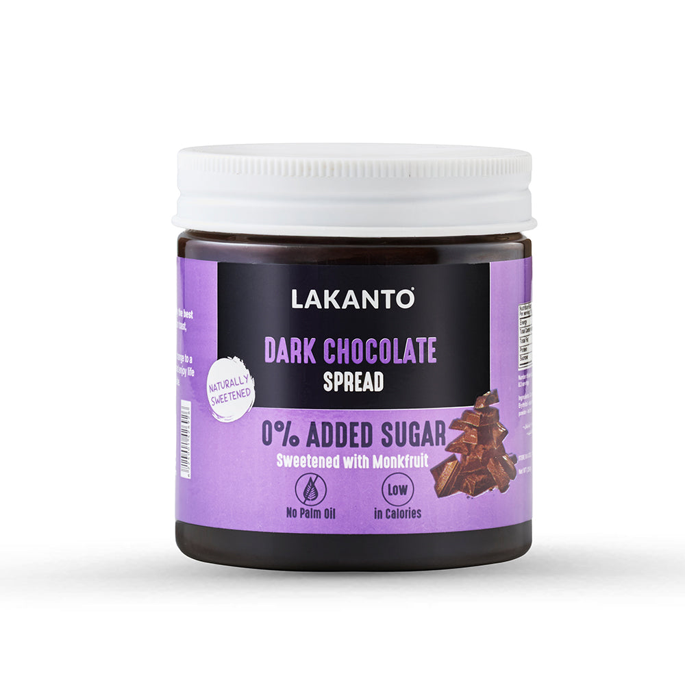 Lakanto Dark Chocolate Spread Sweetened With Monkfruit - 250g